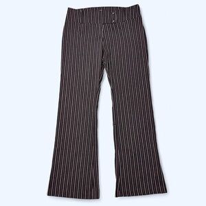 Y2K Black & Pink Pinstripe Pants by LaBelle!